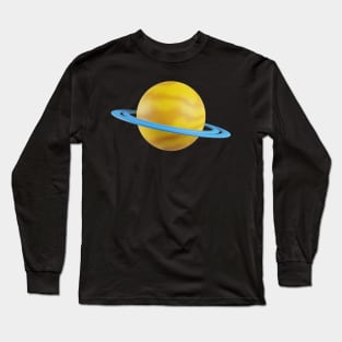 3D Saturn Long Sleeve T-Shirt